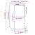 Servante, 2 buc., 31,5x34x75 cm, lemn masiv de pin GartenMobel Dekor