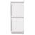Servante, 2 buc., alb, 31,5x34x75 cm, lemn masiv de pin GartenMobel Dekor