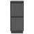 Servante, 2 buc., gri, 31,5x34x75 cm, lemn masiv de pin GartenMobel Dekor