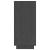 Servante, 2 buc., gri, 31,5x34x75 cm, lemn masiv de pin GartenMobel Dekor