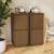 Servante, 2 buc., maro miere, 31,5x34x75 cm, lemn masiv pin GartenMobel Dekor