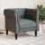 Fotoliu Chesterfield gri închis, material textil GartenMobel Dekor