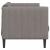 Canapea cu 3 locuri, gri taupe, material textil GartenMobel Dekor
