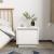Noptiere, 2 buc., alb, 35x34x32 cm, lemn masiv de pin GartenMobel Dekor