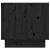 Noptiere, 2 buc., negru, 35x34x32 cm, lemn masiv de pin GartenMobel Dekor
