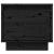 Noptiere, 2 buc., negru, 35x34x32 cm, lemn masiv de pin GartenMobel Dekor