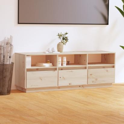 Comodă TV, 140x37x50 cm, lemn masiv de pin GartenMobel Dekor
