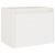 Dulap de perete, alb, 45x30x35 cm, lemn masiv de pin GartenMobel Dekor