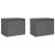 Dulapuri de perete, 2 buc., gri, 45x30x35 cm, lemn masiv de pin GartenMobel Dekor