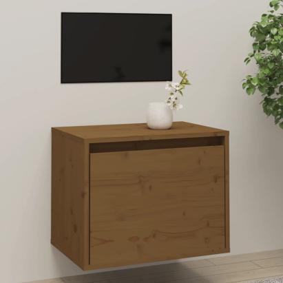 Dulap de perete, maro miere, 45x30x35 cm, lemn masiv de pin GartenMobel Dekor