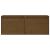 Dulapuri de perete 2 buc. maro miere 45x30x35 cm lemn masiv pin GartenMobel Dekor