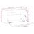 Dulap de perete, alb, 60x30x35 cm, lemn masiv de pin GartenMobel Dekor
