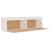 Dulapuri de perete, 2 buc., alb, 60x30x35 cm, lemn masiv de pin GartenMobel Dekor