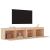 Dulapuri de perete 2 buc. 80x30x35 cm, lemn masiv de pin GartenMobel Dekor