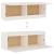 Dulap de perete, alb, 100x30x35 cm, lemn masiv de pin GartenMobel Dekor