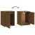 Dulapuri perete 2 buc, maro miere, 30x30x40 cm, lemn masiv pin GartenMobel Dekor