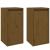 Dulapuri perete 2 buc, maro miere, 30x30x60 cm, lemn masiv pin  GartenMobel Dekor