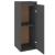Dulap de perete, gri, 30x30x80 cm, lemn masiv de pin GartenMobel Dekor