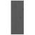 Dulap de perete, gri, 30x30x80 cm, lemn masiv de pin GartenMobel Dekor