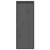 Dulap de perete, gri, 30x30x80 cm, lemn masiv de pin GartenMobel Dekor