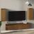 Dulapuri de perete 2 buc. maro miere 30x30x80 cm lemn de pin GartenMobel Dekor