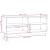 Pantofar, alb, 110x34x45 cm, lemn masiv de pin GartenMobel Dekor