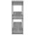 Bibliotecă/Separator cameră, gri sonoma, 100x30x87 cm GartenMobel Dekor