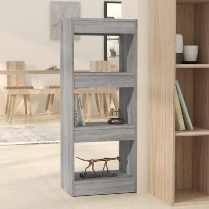 Bibliotecă/Separator cameră, gri sonoma, 40x30x103 cm, PAL   GartenMobel Dekor