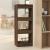 Bibliotecă/Separator cameră, stejar maro, 40x30x103 cm, PAL   GartenMobel Dekor