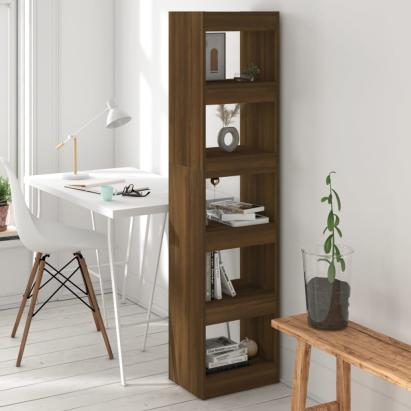 Bibliotecă/Separator cameră, stejar maro, 40x30x166 cm GartenMobel Dekor