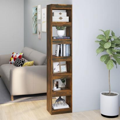 Bibliotecă/Separator cameră, stejar fumuriu, 40x30x198 cm GartenMobel Dekor