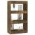Bibliotecă/Separator cameră, stejar fumuriu, 60x30x103 cm PAL   GartenMobel Dekor