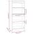 Bibliotecă/Separator stejar afumat 60x30x135 cm, lemn prelucrat GartenMobel Dekor