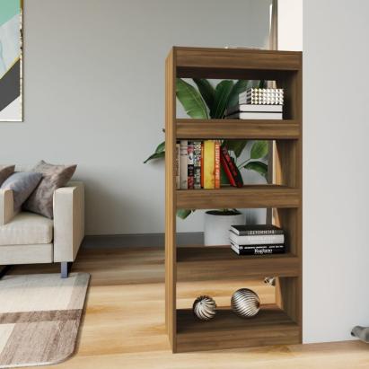 Bibliotecă/Separator stejar maro, 60x30x135 cm, lemn prelucrat GartenMobel Dekor