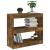 Bibliotecă/Separator cameră, stejar fumuriu, 80x30x72 cm, PAL GartenMobel Dekor