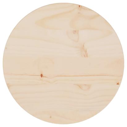 Blat de masă, Ø30x2,5 cm, lemn masiv de pin GartenMobel Dekor