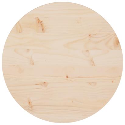 Blat de masă, Ø50x2,5 cm, lemn masiv de pin GartenMobel Dekor