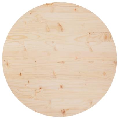Blat de masă,Ø80x2,5 cm, lemn masiv de pin GartenMobel Dekor