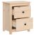 Noptiere, 2 buc., 50x35x61,5 cm, lemn masiv de pin GartenMobel Dekor