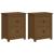 Noptiere, 2 buc, maro miere, 50x35x61,5 cm, lemn masiv de pin GartenMobel Dekor