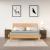 Noptiere, 2 buc, maro miere, 50x35x61,5 cm, lemn masiv de pin GartenMobel Dekor
