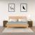 Noptiere, 2 buc, maro miere, 50x35x61,5 cm, lemn masiv de pin GartenMobel Dekor