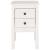 Noptiere, 2 buc., alb, 40x35x61,5 cm, lemn masiv de pin GartenMobel Dekor