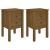 Noptiere, 2 buc, maro miere, 40x35x61,5 cm, lemn masiv de pin GartenMobel Dekor