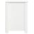 Noptiere, 2 buc., alb, 40x35x49 cm, lemn masiv de pin GartenMobel Dekor