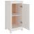 Servante, 2 buc., alb, 40x35x80 cm, lemn masiv de pin GartenMobel Dekor