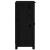 Servante, 2 buc., negru, 40x35x80 cm, lemn masiv de pin GartenMobel Dekor