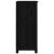 Servante, 2 buc., negru, 40x35x80 cm, lemn masiv de pin GartenMobel Dekor
