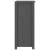 Servante, 2 buc., gri, 40x35x80 cm, lemn masiv de pin GartenMobel Dekor