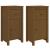 Servante, 2 buc., maro miere, 40x35x80 cm, lemn masiv de pin GartenMobel Dekor